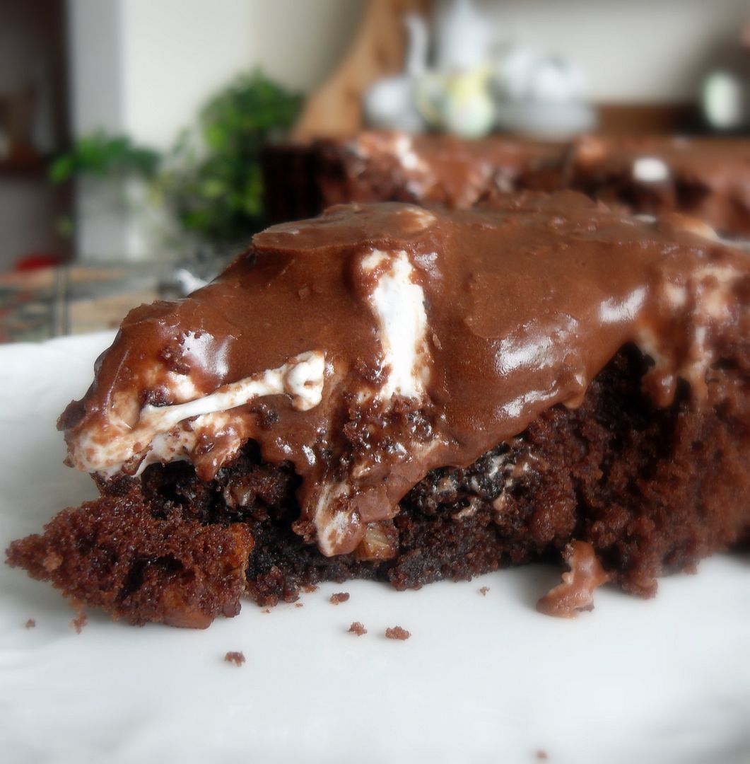Fudge Brownie Pie by The English Kitchen